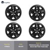 TangMiGe 4-Pack Wheel Skins Compatible with Toyota Tundra 2007-2021, 18