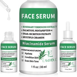 3 Pack 5% Niacinamide Serum with 4% Rosemary Verbena Extract for Harmonized Hydration & Skin Tone (1fl.oz/30ml Each)