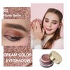 Oulac Brown Cream Eyeshadow also for Highlighter Large Capacity Highly