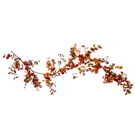 Northlight 5' Berry and Leaves Fall Harvest Artificial Garland - Unlit