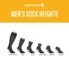Carhartt Men's SC8023M Midweight Cotton-Tencel™ Comfort Crew Sock 3-Pack Large