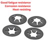 Qrity 20 Pcs Retaining Rings Washers 4mm Inner Diameter 12mm
