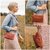 Gusti Women's Handbag Leather Karisma Shoulder Bag Handbag Vintage Brown