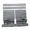 YUNCAIMAOYI Tactical Molle Vest Quick Release Buckle Set Fast Fit