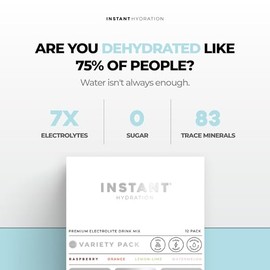 Instant Hydration Sobres de Electrolitos en Polvo - Paquete