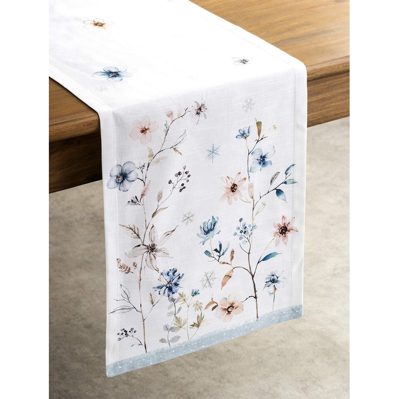 Maison d'Hermine Table Runner for Spring / Summer, 100% Cotton,