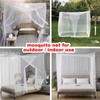 Mosquito Net, Large Outdoor Four Corners Enhanced Mosquito Net Indoor