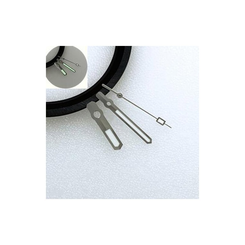 SHEAWA Green Luminous Hands DIY Repair Part for NH35/NH36 Clock