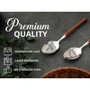 INNObeta Woodworking Gifts for Men, Stainless Steel Engraved Spoons, Gift