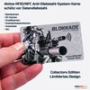BLOKKADE Off-Block Active RFID/NFC Blocking Card Motif "Rebel Hunter One"