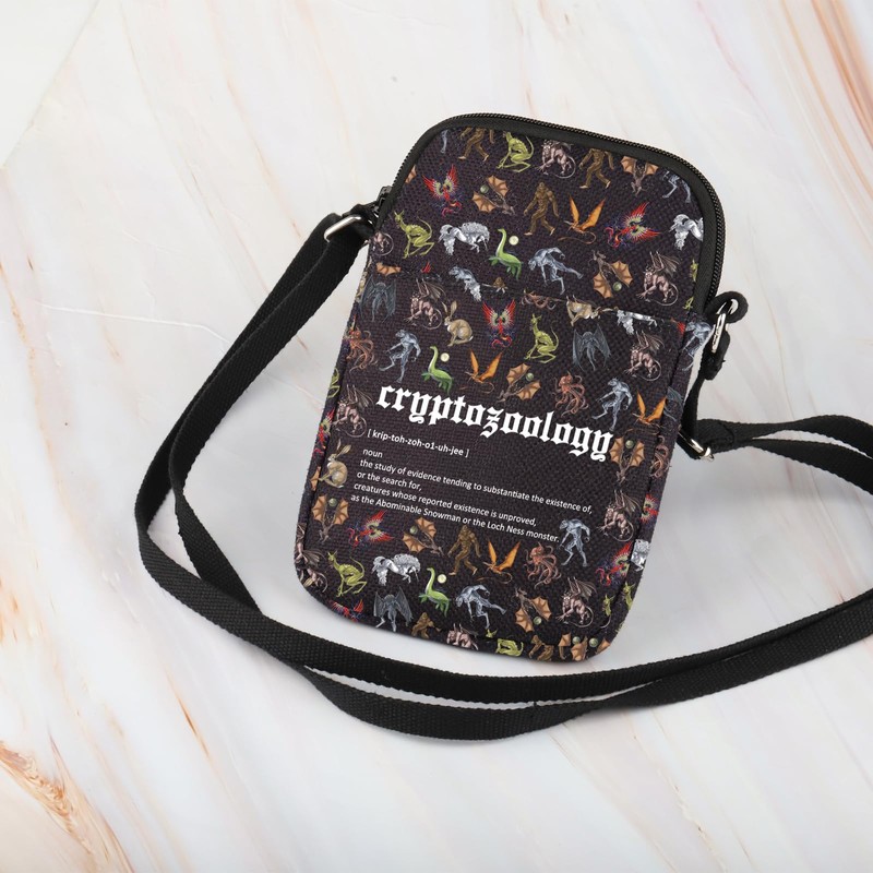 Cryptid Gift Cryptozoology Makeup Bag Cryptid Monster Gift for Women
