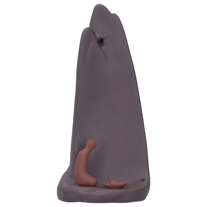 Ceramic Backflow Incense Burner Sandalwood Stick Aromatherapy Landscape Holder Decoration