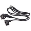 Maclean MCTV-803 Earthing Contact Angled to IEC Plug Left Angled