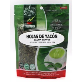 Hanan-Peru Hojas de Yacon  Herbs (Yacon Leaves) 1 Bag