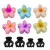 Collenatsy Pack of 6 Flower Hair Clips for Thick Thin