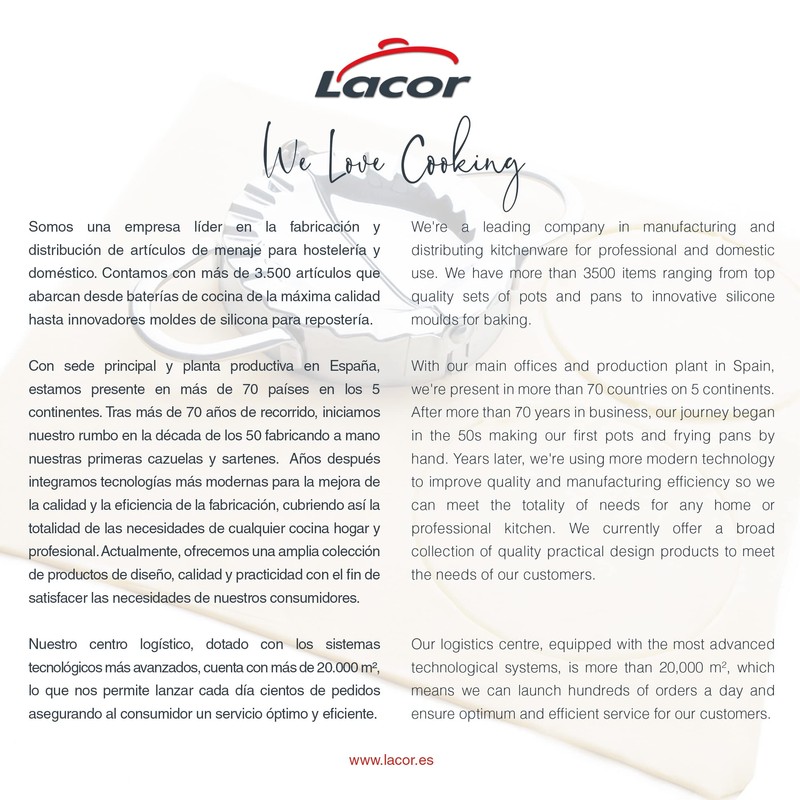 Lacor Stainless Steel Pasty Mould, Silver, 12 cm