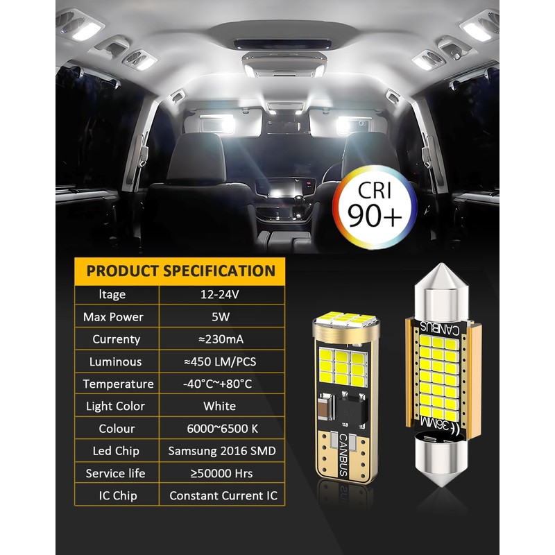 BMT xms LED Interior Light Kit Replacement for Dodge Ram