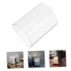 FUTUREORYY Glass Hurricane Candle Holder 4x4 Inch Windproof Candle Sleeve