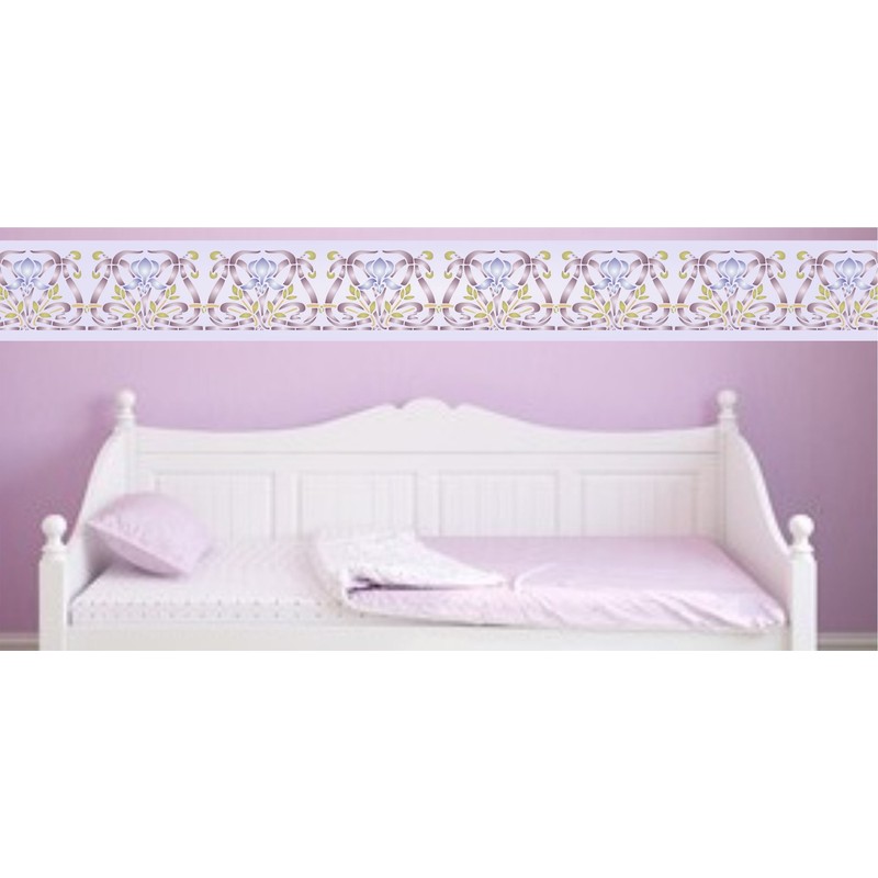 Iris Stencil - 25.5 x 16.5 cm (M) - Reusable