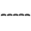 50pcs Hair Extension Clips Set Stainless Steel DIY 8 Teeth