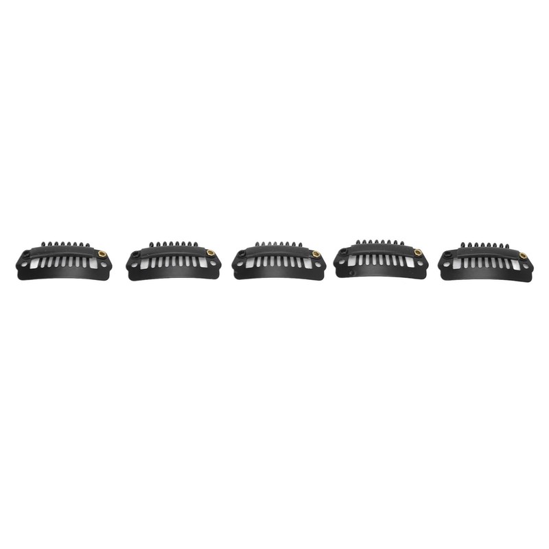 50pcs Hair Extension Clips Set Stainless Steel DIY 8 Teeth