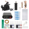 Complete Tattoo Kit 8 Wrap Coil Machine Kit Tattoo Power