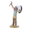Collectible Figurine Tintin, The Great American Indian Chief, 13 cm