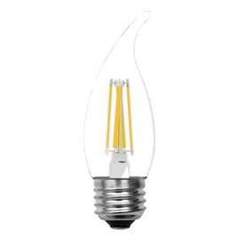 GE Lighting Relax LED Light Bulbs, 60 Watt Eqv, Soft White, Decorative Bulbs, Medium Base (2 Pack)