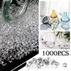 TOAOB 3000 Pieces 6 mm Clear Tiny Resin Table Scatter
