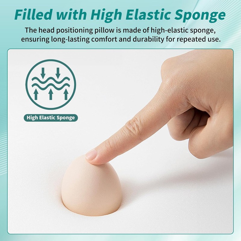 Neck Stabilizer Head Positioning Pillow for Bedridden Patients and Elderly