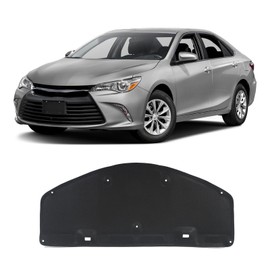 ZXMT Fit for TOYOTA Camry 12-17 Cotton Hood Engine Sound Heat Insulation Pad Black