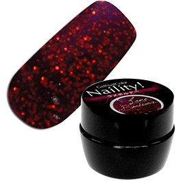 Narity! Nail Gel Nail Color 190 LameBordeaux 0.1 oz (4 g)