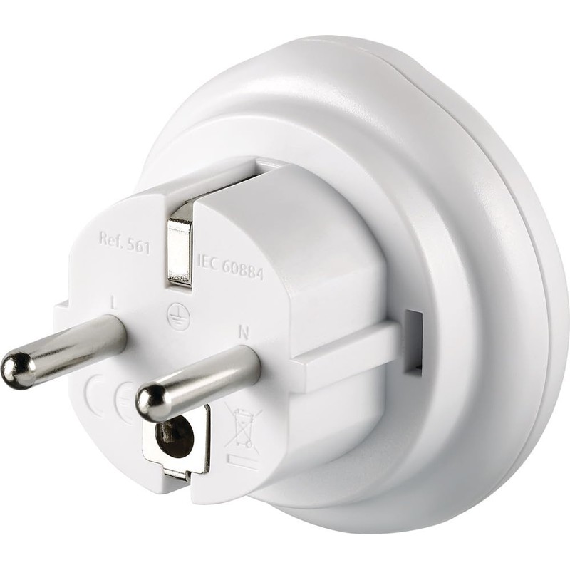 Go Travel AUS - EU Travel Adapter, White