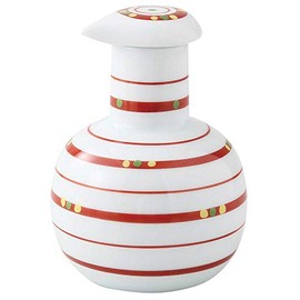 Hogdseirrs Hasamiyaki 183133 Eisumi Kiln Skit Juji 6.1 fl oz (180 ml) Nishikinyama Tsuzuri