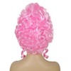 TIKJOYS Pink Beehive Wigs Rococo Wigs Baroque Wig Renaissance Wig