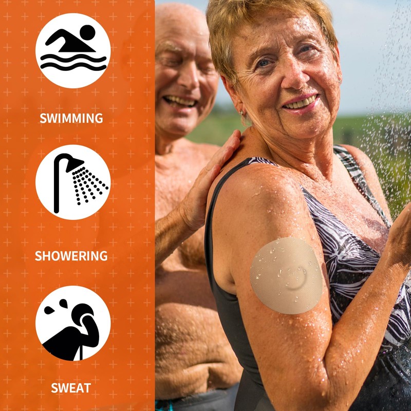 Sensor Covers for Libre 3 Waterproof - 20pcs Adhesive Patches