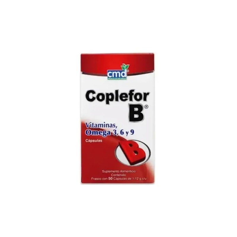 Multivitamínico Cmd Coplefor Cápsulas Unidades Vitaminas Omega