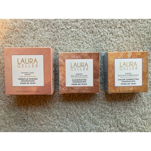 Laura Geller 3x Laura Geller Foundation (Versatile, Illuminating, Correcting) -