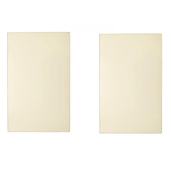 Total Hearth Buck Stove Glass Kit – 2 pcs of