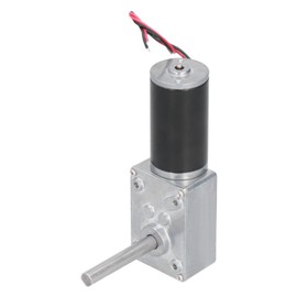 Worm Gear Motor DC Self Locking Mini Speed Reduction Electric Gear Box Reducer EngineDC12V 40RPM
