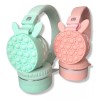 Maíz 3x2 Audifonos Bluetooth Diadema Conejo Orejas Kawaii Pop It