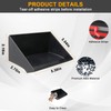 BESTAOO Car Storage Organizer for Toyota Tacoma, Driver Side Air