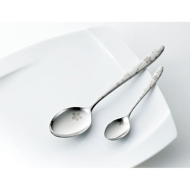 Tsubame no Takumi ECTO-200 Sakura Gin" Coffee Spoon, 2 Pieces