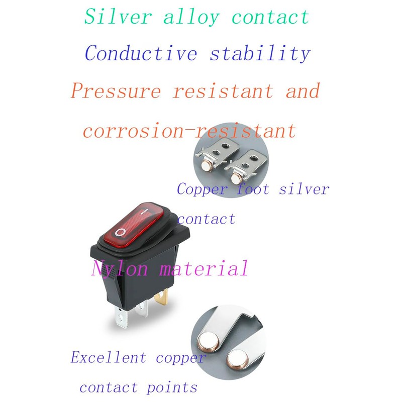 Emmui 15A 250V 20A 125V AC 3 pin 2 Position