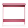 FURINNO Simplistic Study Table, Pink