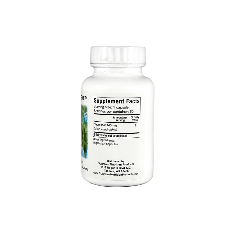 Supreme Nutrition Products Supreme Nutrition Melia Supreme, 60 Pure Powdered