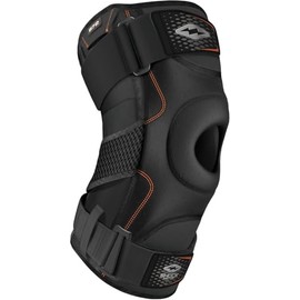 Shock Doctor Rodillera 872, soporte de rodilla para estabilidad, lesiones ACLPCL, soporte de rótula, evita hiperextensión, lesiones de menisco,...    