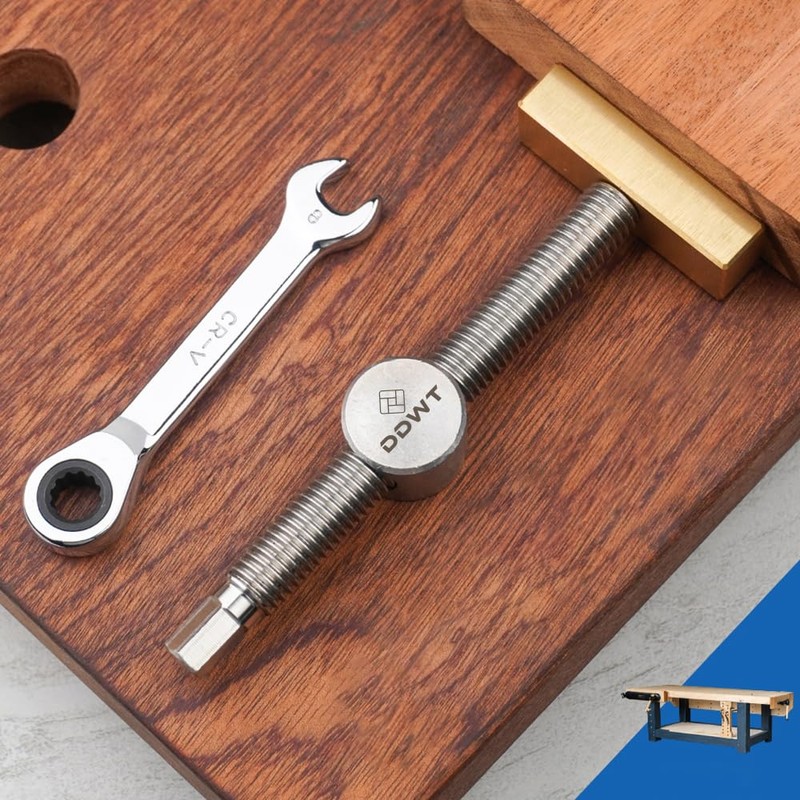 DDWT 2 Pack Bench Dog Clamp Dog Hole Clamp with