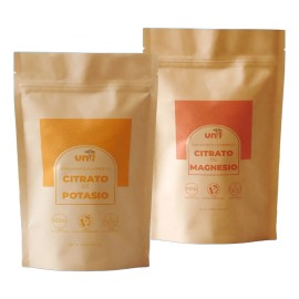 Unif Suplementos Citrato De Magnesio Y Potasio 400g Polvo Sin Sabor
