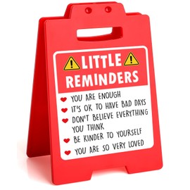 Inspirational Decor Little Reminders Gifts for Team Coworkers Teen Girls Boys, Motivational Gifts for women Friends Birthday Christmas, Encouragement Positive Mental Health Decor for Office Home